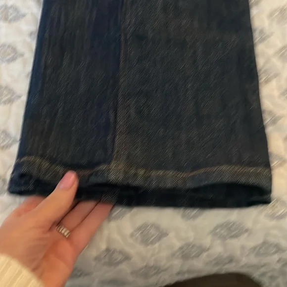 Topshop Y2K buckle flare jeans in indigo, size 30” waist - Picture 10 of 11